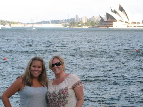 Arrival in Sydney - obligatory shot with the Opera House in the background